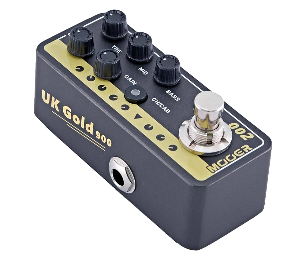 Mooer UK Gold 900 Micro Preamp (M002) : Amazon.ca: Musical